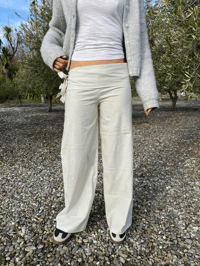 Side Tie Trousers