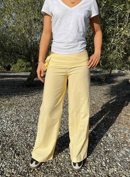 Side Tie Trousers